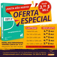Papel Fotocopia 8,5x11" disponible en nuestra tienda online y almacén en La Habana. TCP y MiPymes. - Img 44140414