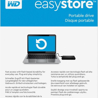 💽 Disco Externo SSD WD EasyStore | 1TB | USB 3.0 - Img 124805129