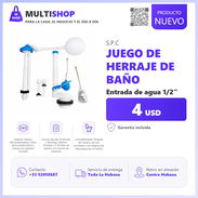 Juego de herraje de baño - Img 58320011