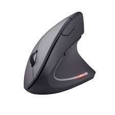 Mouse óptico, ergonómico, vertical e inalámbrico 2.4G, modelos 800/1200/1600 ppp, con 5 botones y en color negro - Img 75762076