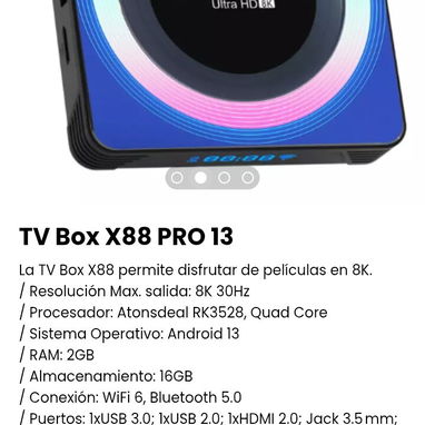 TV Box X88 PRO 13. Nuevo - Img 105473903