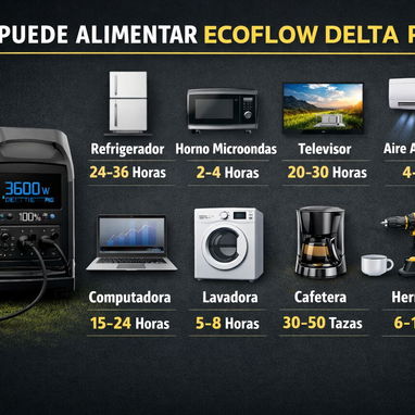 EcoFlow  Suficiente potencia para todo su hogar sin ruido q moleste a sus vecinos. Mensajería incluida en muchos casos. - Img 117844143