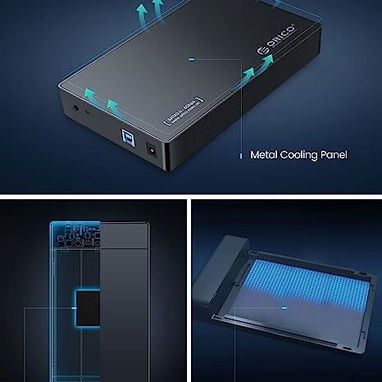 Caja disco duro 3,5 ORICO para HDDSSD USB 3.0 a SATA vertical externo disco duro✈52815418 - Img 104753048