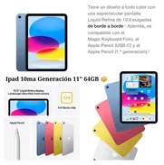 Ipad de 10ma generación 11" 64GB sellados en caja a estrenar - Img 47199174