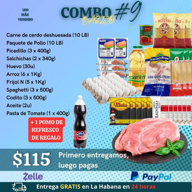 Combos de comida - 6/9