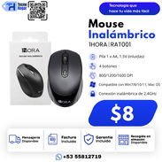 Mouse Inalámbrico 1HORA - Img 55630934