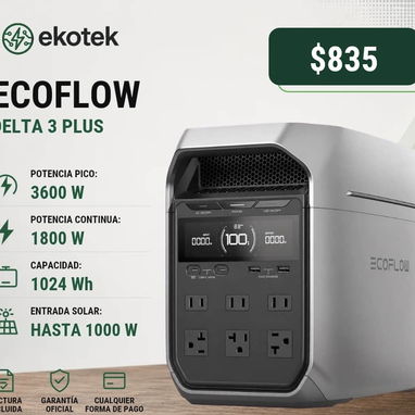 Venta de ecoflows, generadores y paneles en buen precio - 5/10