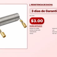 RESISTENCIA DE DUCHA . - Img 56933522