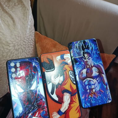 CADA FORRO 500 CUP📱✨ COMBO 3 FORROS S20 PLUS – DRAGON BALL + SPIDERMAN – NUEVOS 🕷️🔥 - 2/2