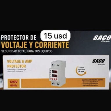 Protector de voltaje y corriente, de 110 y de 220 - 2/2