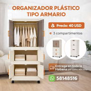 ORGANIZADOR PLÁSTICO TIPO ARMARIO - Img 56111503
