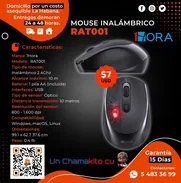 🚨 7USD🚨 MAS ECONÓMICO IMPOSIBLE. MOUSE INALAMBRICO 1HORA - 2.4HZ - 1600 DPI. MENSAJERÍA, FACTURA Y GARANTÍA. 54833699 - Img 50874512