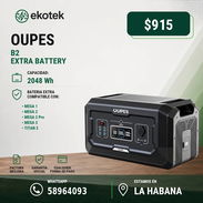 🔋 BATERÍA EXTRA OUPES B2 – 2048Wh LiFePO4 🔋 - Img 57753891