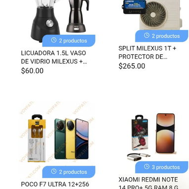 Combos de electrodomésticos y útiles del hogar - Img 122873164