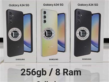 Samsung galaxy A14 128GB, A24 128GB, A34 128GB y A54 128GB dual sim sellados en caja 55595382 - Img main-image-44030508