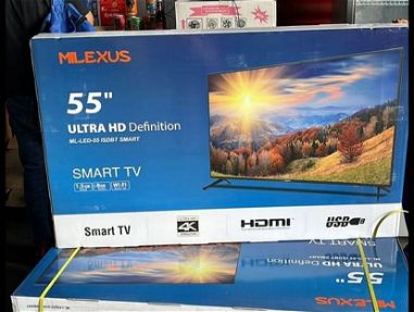 Televisor S-Mart TV de 55 pulgadas nuevo en caja - Img 68662308