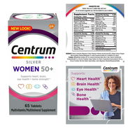 CENTRUM MULTIVITAMINICOS MEN Y WOMAN +50 DE 65 TABLETAS - Img 50073396