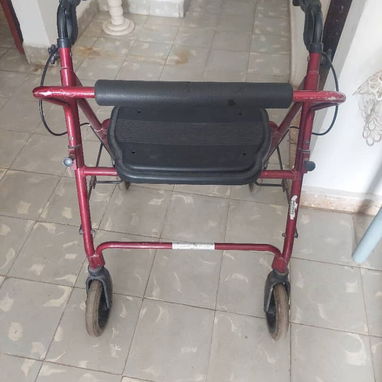 Andador de ruedas y silla de ruedas con sanitario - Img 123262515
