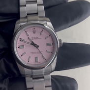 Rolex Oyster Perpetual ( copia excelente calidad) esfera rosa acero inoxidable 36mm - Img 55419397
