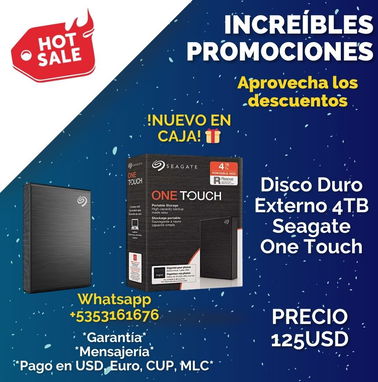 En Venta DISCO DURO Externo e Internos WD / Toshiba / Seagate/ SSD / M.2 / De todo en Discos **NUEVOS**  +5353161676 - Img 82735734