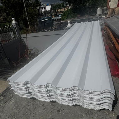 Tejas zinc galvanizado, cerca perle y tubos de 1 pulgada de hierro de 6 metros - Img 124625365
