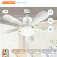 Ventilador lampara de techo - Img 54698791