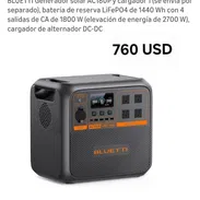 Batería Bluetti Ac180p, generador, inversor 1440Wh , 760USD - Img 54327551