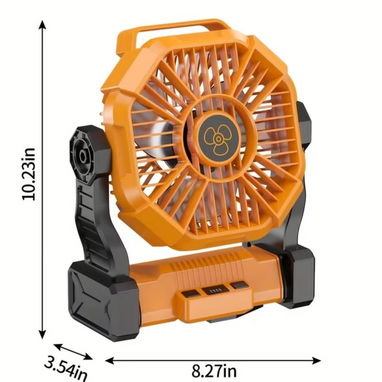 Ventiladores recargables F6 - 2/2