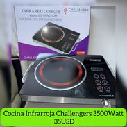 Cocina infrarroja Challenger 3500watts - Img 57903349