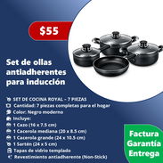 Set de ollas para inducción - Img 55854670