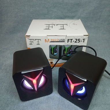 🔊 Bocinas RGB nuevas para laptop y PC en 8 USD - Img 123407432