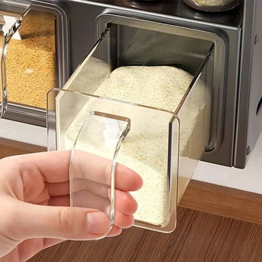 Organizador de condimentos de pared con 4 gavetas - 4/4