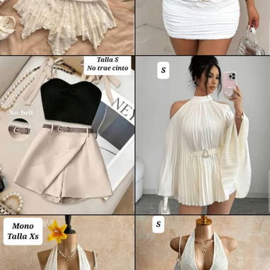 ¡Luces Espectacular! Vestidos y Conjuntos Elegantes de Mujer - Variedad de Tallas y Estilos - 7/10