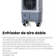 Enfriador de aire doble. Dispositivo de climatización portátil diseñado para refrescar espacios - Img 55329969