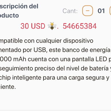 Power Bank  GAR117 – 20,000 mAh - 3/5