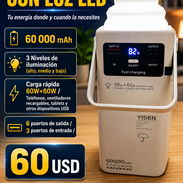 Powerbank con LUZ LED - 60 000 mAh - Img 56575347