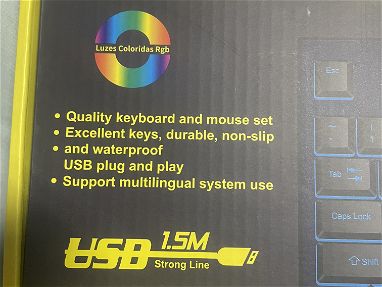 Kit de teclado y mouse gaming - Img 67931355