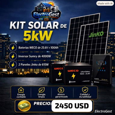 🌞 KITS SOLARES 🌞 2.5, 5 y 10 kW - 3/6