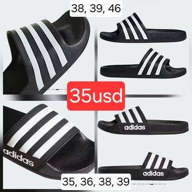 Chancletas pumas y adidas originales 100%. Relojes seiko y citizen ecodrive. Cositas shein: botas, pezoneras, zapatos... - Img 122092137