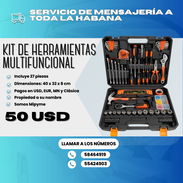 🔧KIT DE HERRAMIENTAS MULTIFUNCIONAL 💰 Precio: $50 USD - Img 55228336