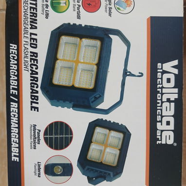 Lámpara LED solar MARCA VOLTAGE - Img 123676146