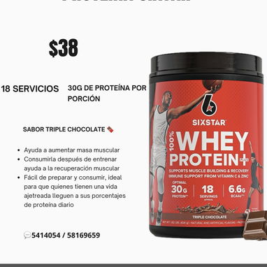 Suplementos deportivos certificados 💪Variedad de proteínas,creatinas y más - Img 124424543