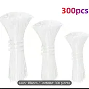 BRIDAS PLASTICAS, PAQUETES DE 300 UNIDADES CON DIFERENTES MEDIDAS - Img 54454700