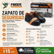 ZAPATO FUERTE Y ANTIDESLIZANTE. ZAPATOS DE SEGURIDAD - Img 56024336