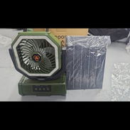 Ventilador recargable con su panel solar de 20mil miliamperes - Img 57129002