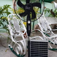 Ventilador Recargable *Solar fan* de 16" 💪 Nuevos en su caja 📦 - Img 55564229