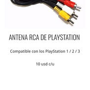 Antena Rca para PS3 y Ps2 - Img 50231702