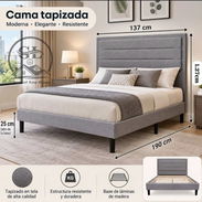 Cama full mensajería incluida 370 - Img 58379017