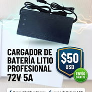 Cargador de batería litio 72V 5A - Img 49733307