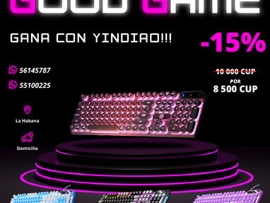 Teclados Gamer Yindiao (Cableado / USB) - Img main-image